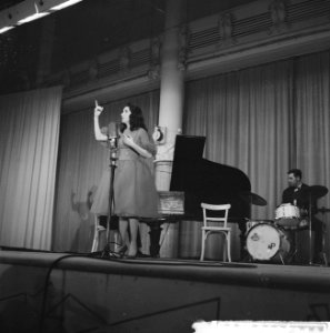 Optreden van Jacqueline Boyer in Rotterdam, Bestanddeelnr 912-2696