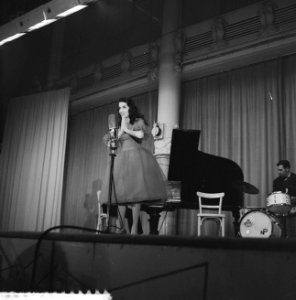 Optreden van Jacqueline Boyer in Rotterdam, Bestanddeelnr 912-2697