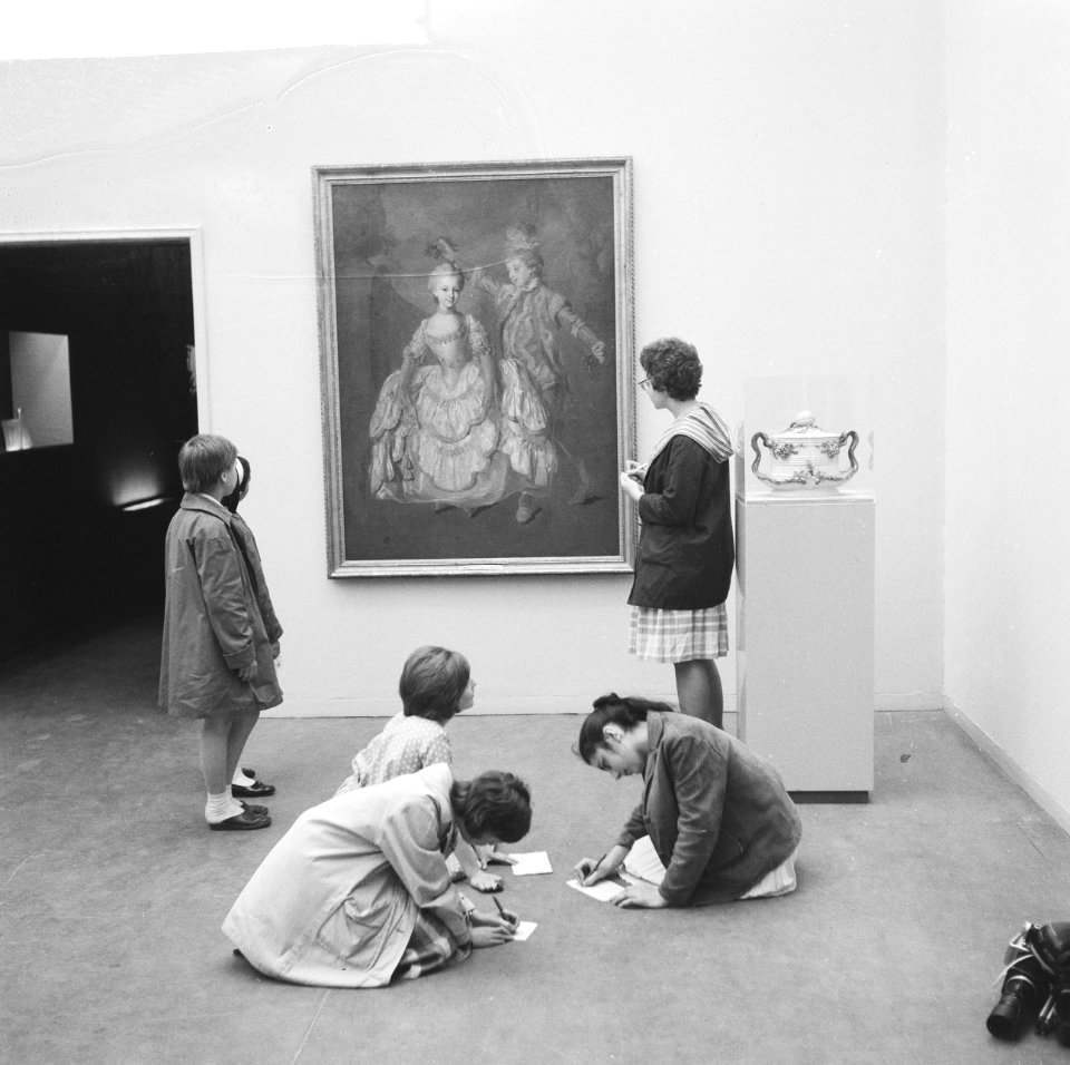 Opstelwedstrijd in het Rijksmuseum, Bestanddeelnr 912-6341