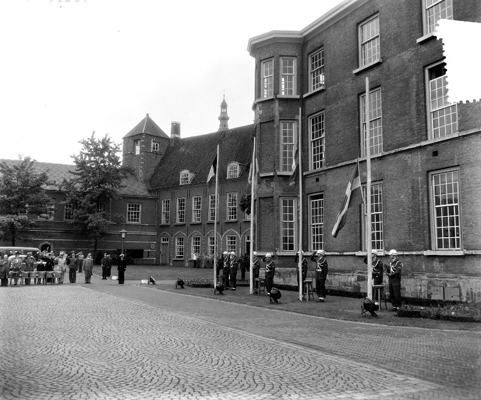 Openingsceremonie Militaire Vijfkamp 1955 Breda, Bestanddeelnr 907-2729