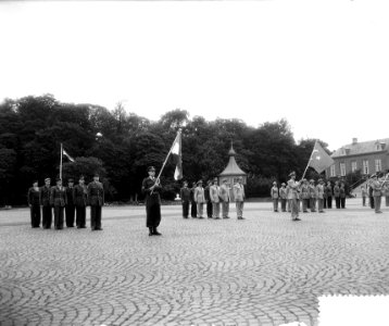 Openingsceremonie Militaire Vijfkamp 1955 Breda, Bestanddeelnr 907-2723