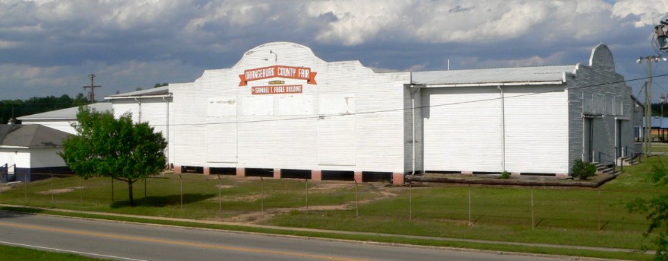 Orangeburg Co Fair Samuel T. Fogle bldg from SW 3