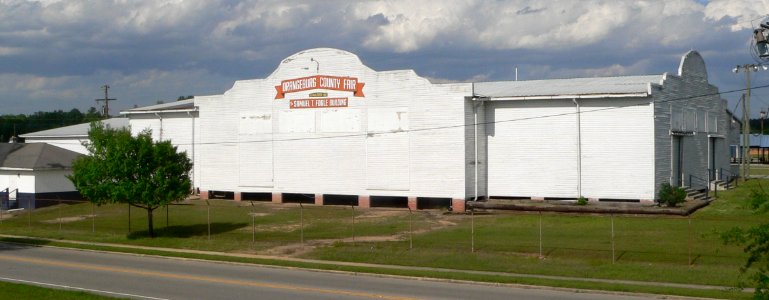 Orangeburg Co Fair Samuel T. Fogle bldg from SW 3