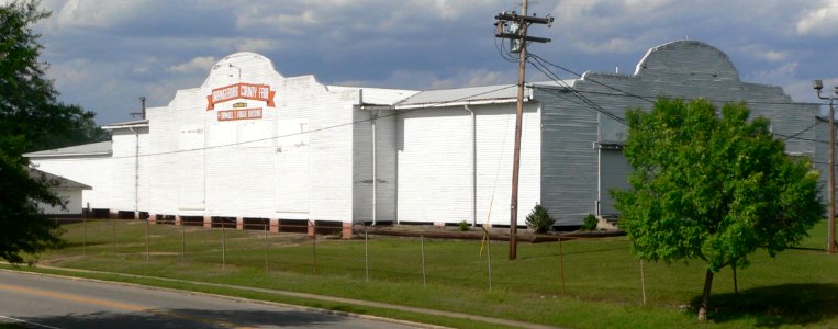 Orangeburg Co Fair Samuel T. Fogle bldg from SW 1