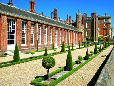 Orangery garden, Hampton Court