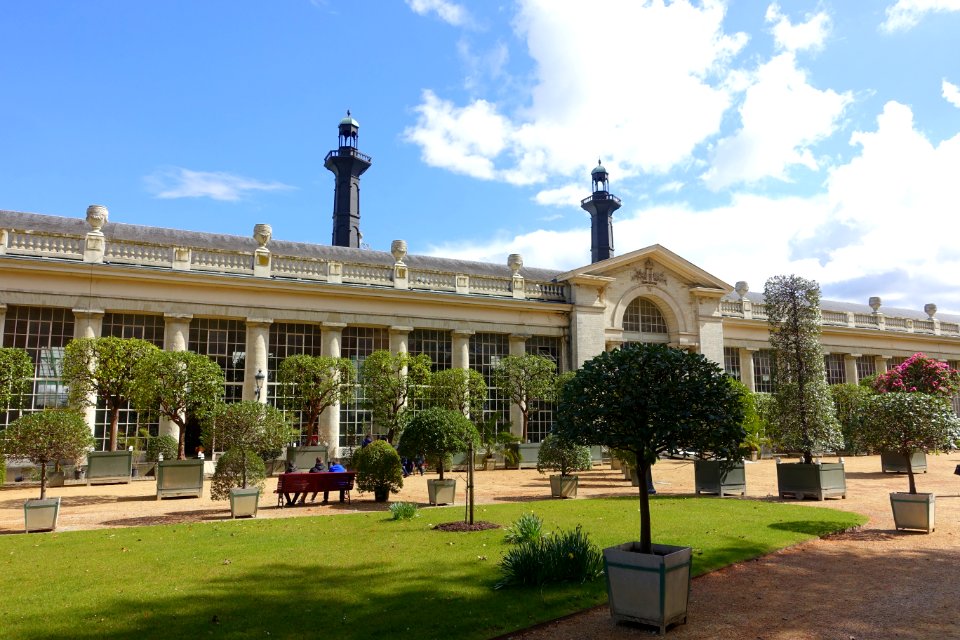 Orangery exterior - Royal Castle of Laeken - Brussels, Belgium - DSC06996