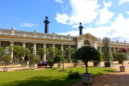 Orangery exterior - Royal Castle of Laeken - Brussels, Belgium - DSC06996