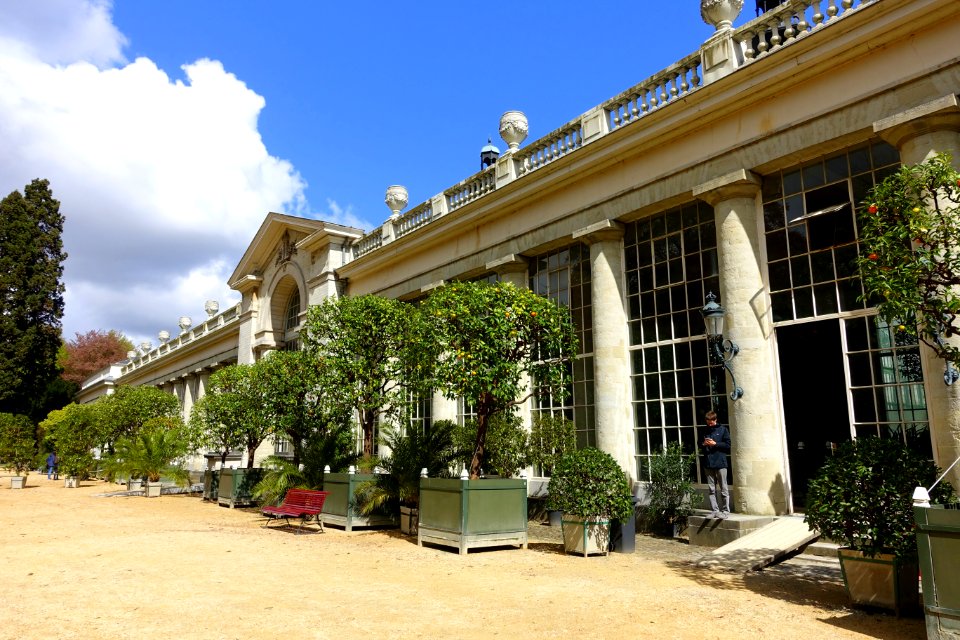 Orangery exterior - Royal Castle of Laeken - Brussels, Belgium - DSC06999