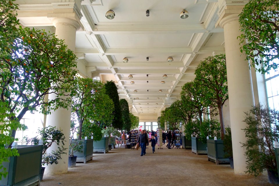 Orangery interior - Royal Castle of Laeken - Brussels, Belgium - DSC07005