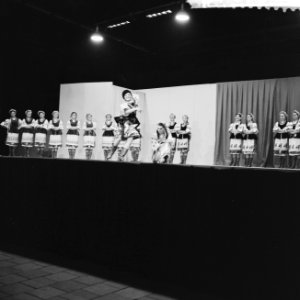 Optreden van het Moisejev Ballet uit Moskou in de Ahoy te Rotterdam, Bestanddeelnr 911-7962