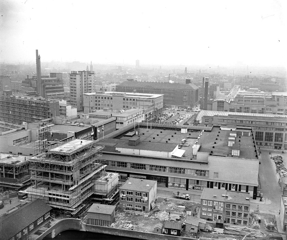 Opname overzicht Rotterdam na herstel, Bestanddeelnr 934-5554