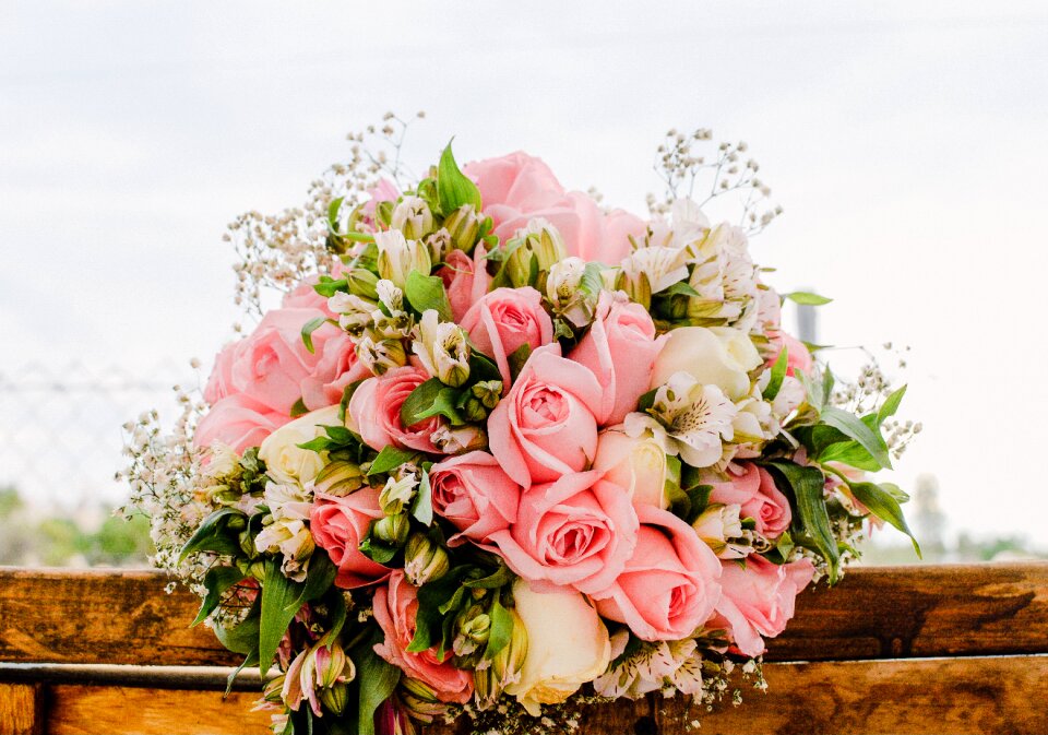 Flowers rosa wedding