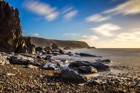 Ocean wales england photo