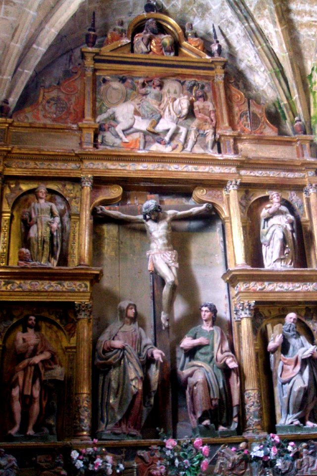 Orón - Iglesia de San Esteban, interior 03