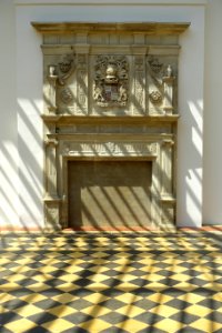 Orangery mantelpiece - Wrest Park - Bedfordshire, England - DSC08025
