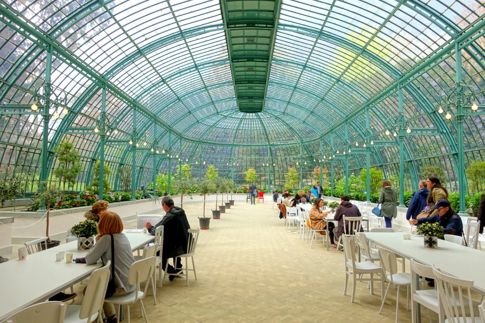 Orangery interior - Royal Castle of Laeken - Brussels, Belgium - DSC07568