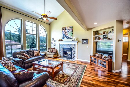 Windows view family room