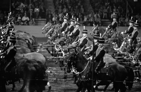 Optreden van de Royal Horse Artillery Pipes & Drums Royal Military, Bestanddeelnr 928-0526