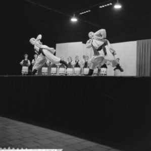 Optreden van het Moisejev Ballet uit Moskou in de Ahoy te Rotterdam, Bestanddeelnr 911-7950