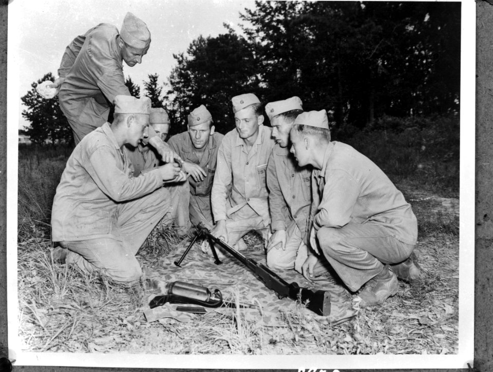 Opleiding van Nederlandse mariniers in Camp Lejeune (North-Carolina, USA), Bestanddeelnr 900-8970
