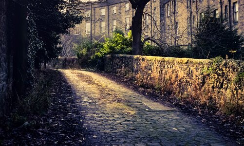 Old architecture street photo