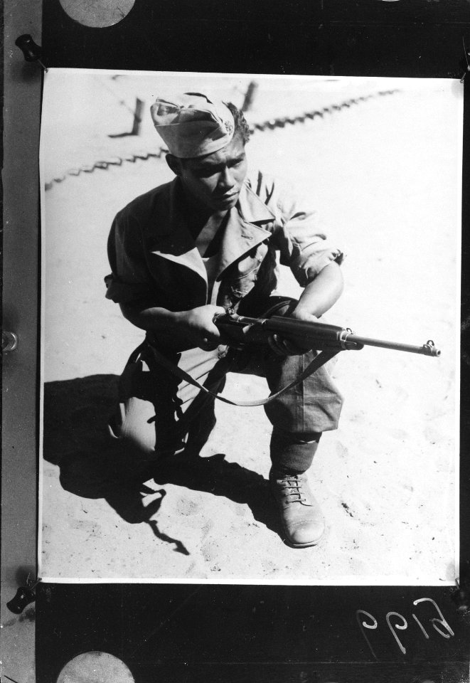 Opleiding van vrijwilligers in kamp Victory, Bestanddeelnr 900-6619