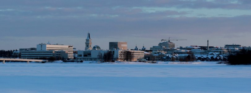 Oulu Skyline Panorama 20130120