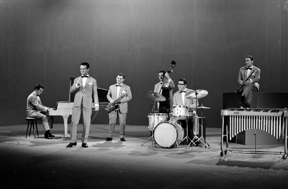 Opname van Hazy Osterwald Sextet in Cinetone Studio, Bestanddeelnr 913-0997