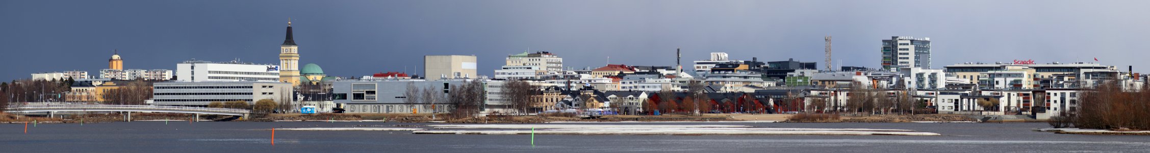 Oulu Skyline Panorama 20170507