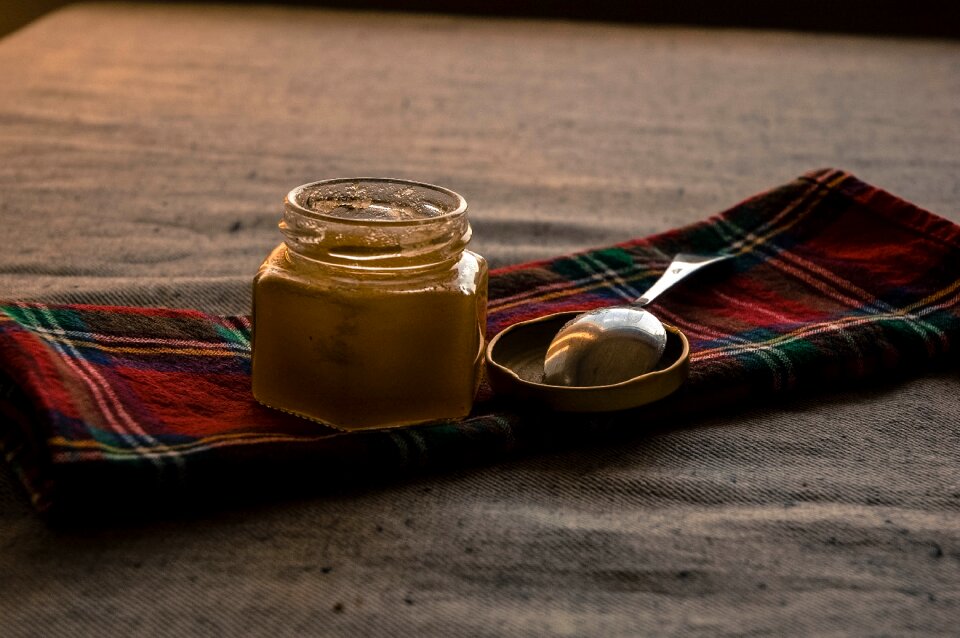 Honey kitchen spoon