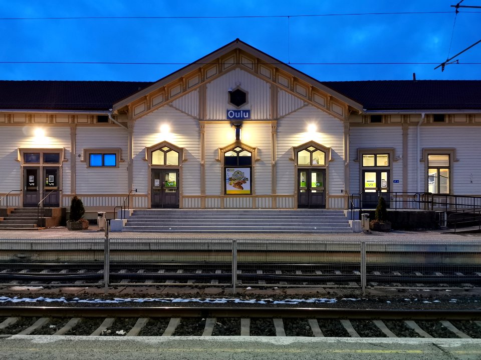 Oulu railway station 20200323
