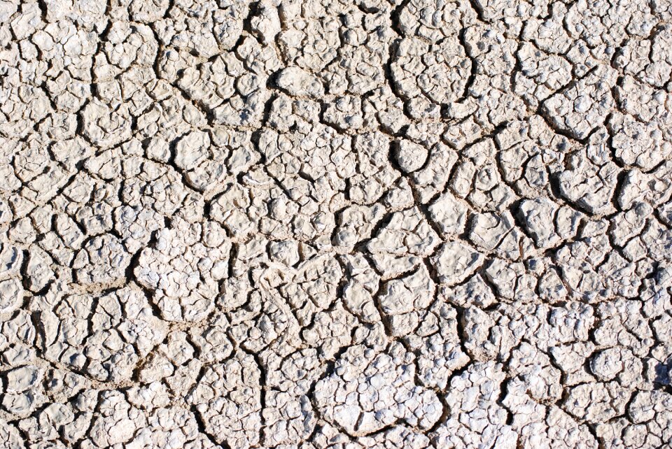 Dry earth etosha pan