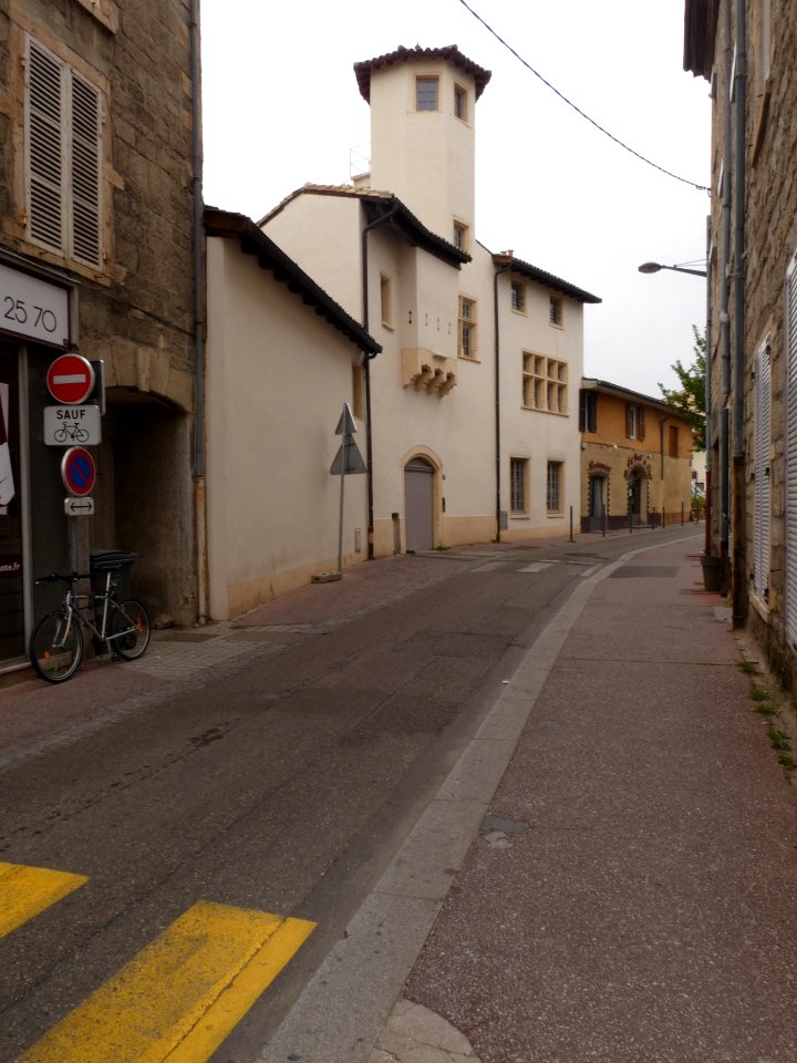 Oullins - Rue Voltaire - Le Castel La Frérie - Façade
