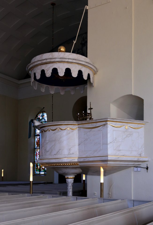 Oulu Cathedral Pulpit 20180614