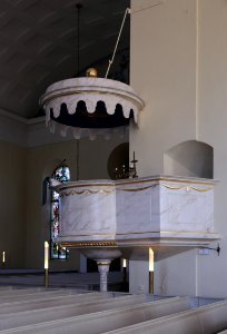 Oulu Cathedral Pulpit 20180614