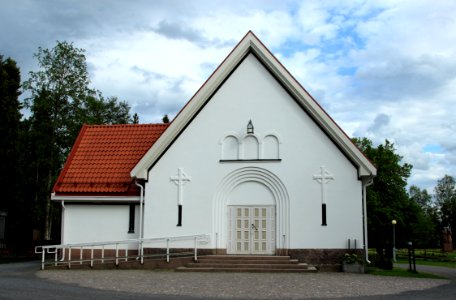 Oulu cemetery old chapel 20150618 01