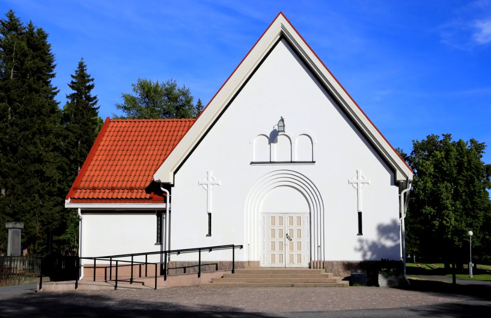 Oulu cemetery old chapel 20180627 01