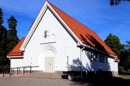 Oulu cemetery old chapel 20180627 02