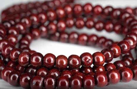 Placer beads wooden beads