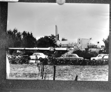 Oude Boeing KC 97 omgebouwd tot bardiscotheek in Spanje, Bestanddeelnr 930-3799