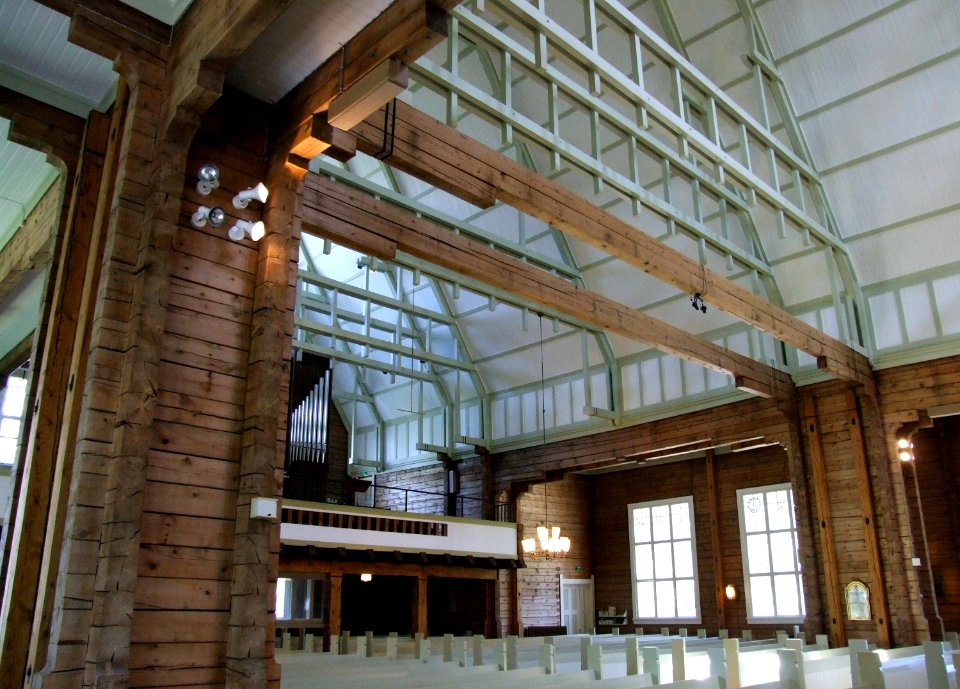 Oulujoki Church Interior Oulu 20060613