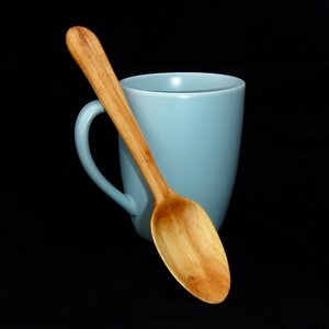 Wooden spoon handmade breakfast photo
