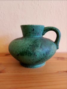 Otto Keramik small green vase