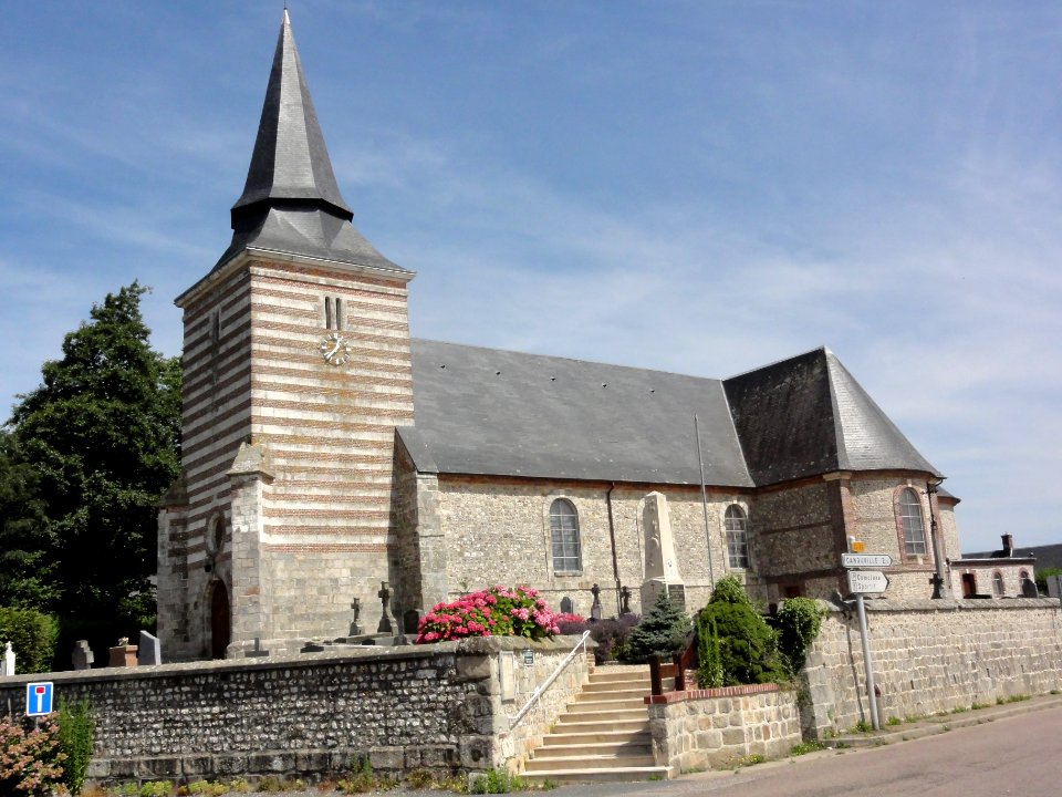 Ouainville (Seine-Mar.) Église Saint-Maclou (01)