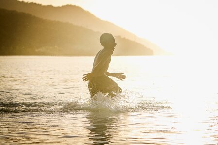 Happy nature ocean