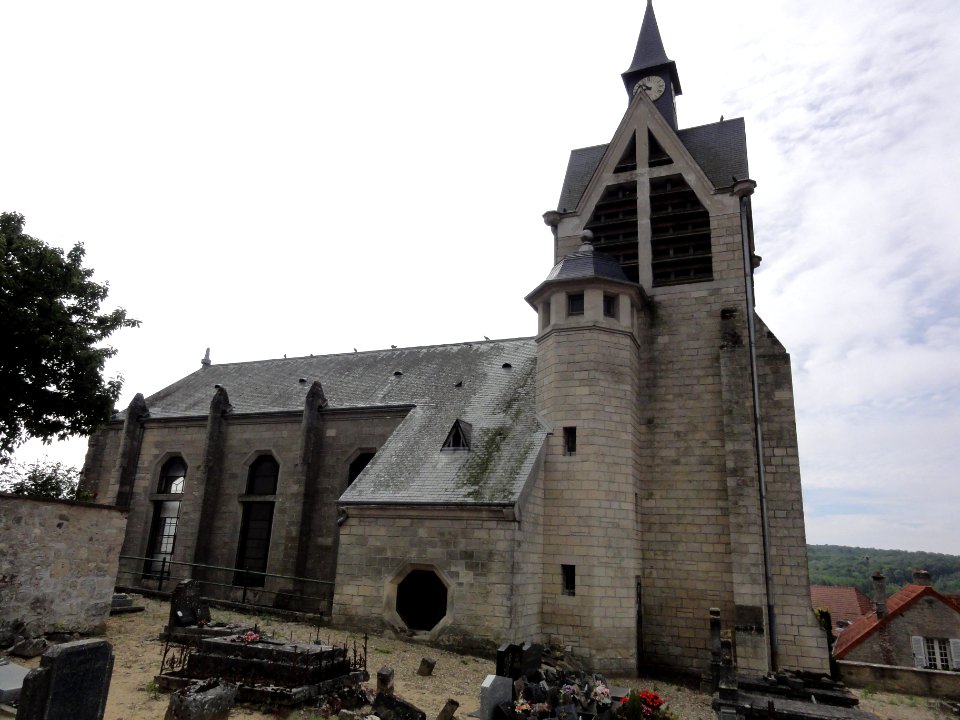 Oulches-la-Vallée-Foulon (Aisne) église (03)
