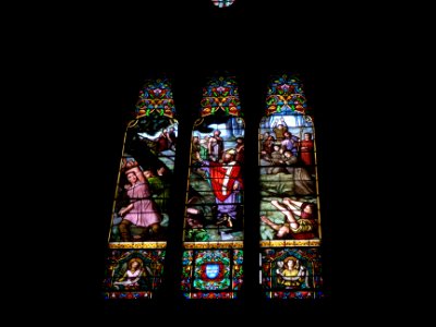 Oullins - Place Anatole France - Église Saint-Martin - Vitraux 02