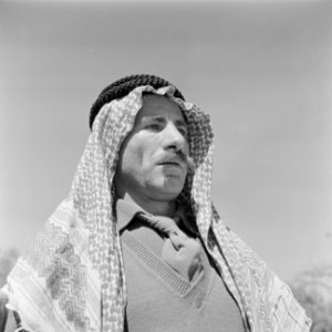 Oudere Drusische militair uit het Israelische leger, Bestanddeelnr 255-1417