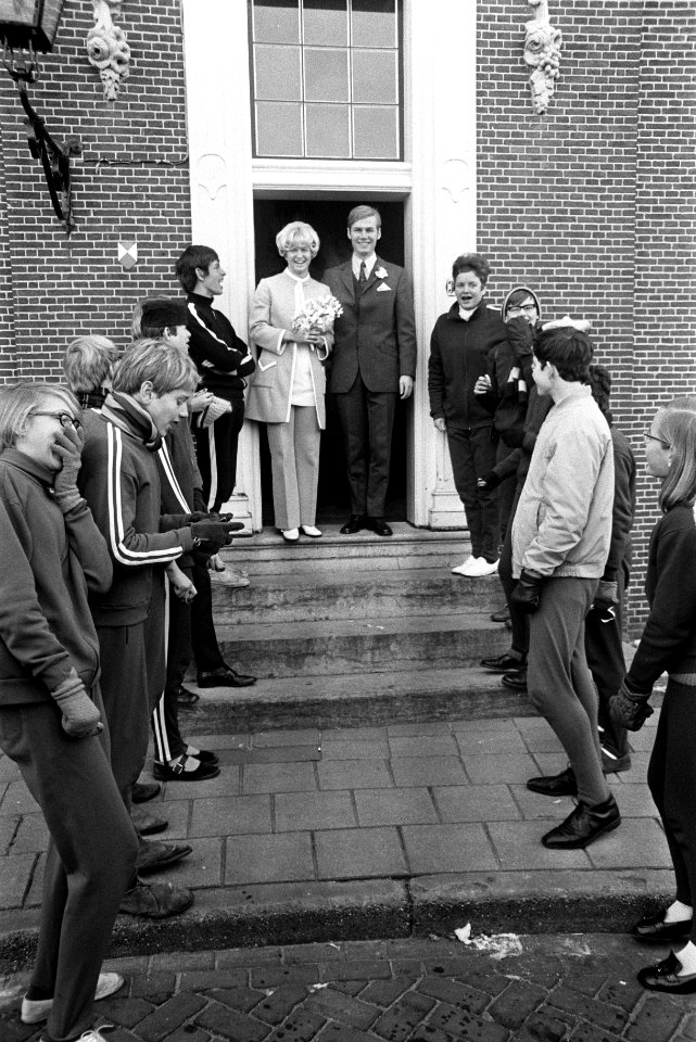 Oud-zwemster Nel Bos gehuwd met R. Plu, Bestanddeelnr 923-0950