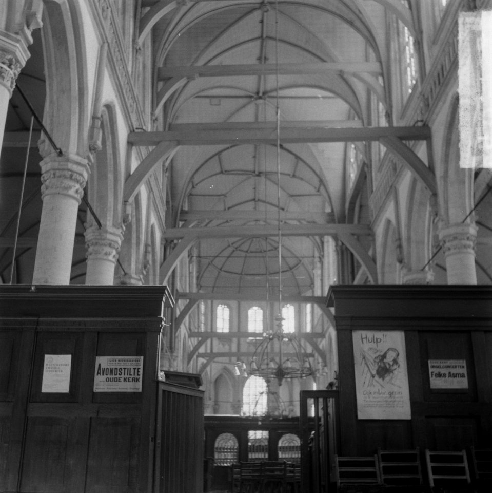 Oude Kerk te Amsterdam. Interieur, Bestanddeelnr 904-6255